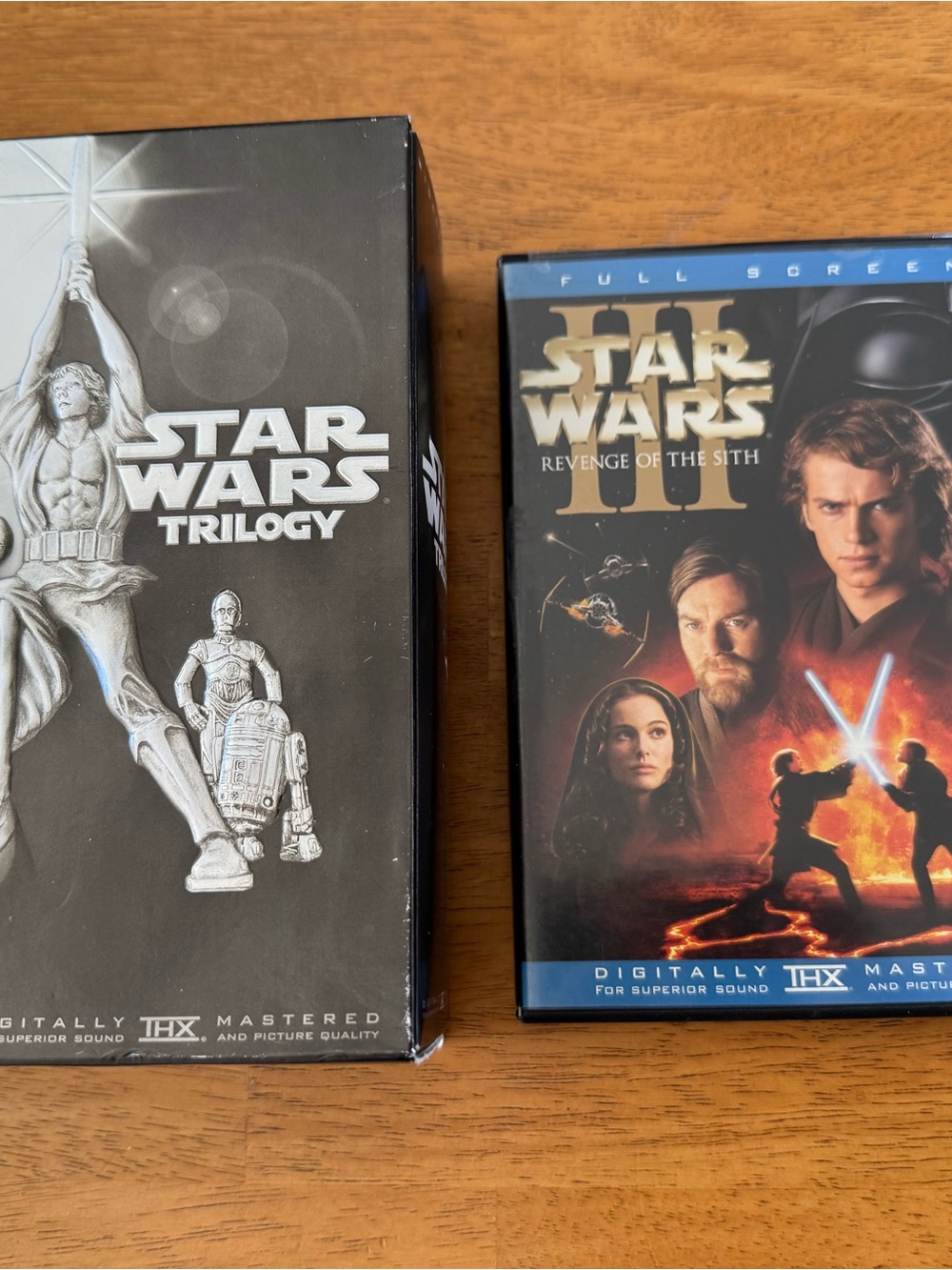 Star Wars Trilogy and Bonus DVD Box Set Widescreen III IV V & VI